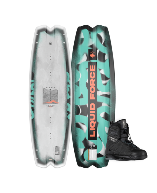 Liquid Force 2025 Remedy + 2025 Classic 6X Closed Toe Wakeboard Package