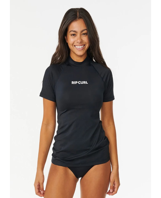 RipCurl Classic Surf Short Sleeve Rash Vest