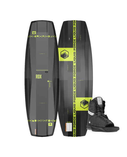 Liquid Force 2025 RDX + Classic Open Toe Wakeboard Package 