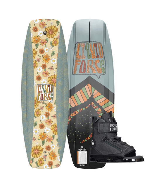 Liquid Force 2025 ME FS + 2025 Rant Jnr Wakeboard Package