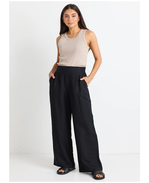 Among The Brave Guardian Linen Viscose Pants