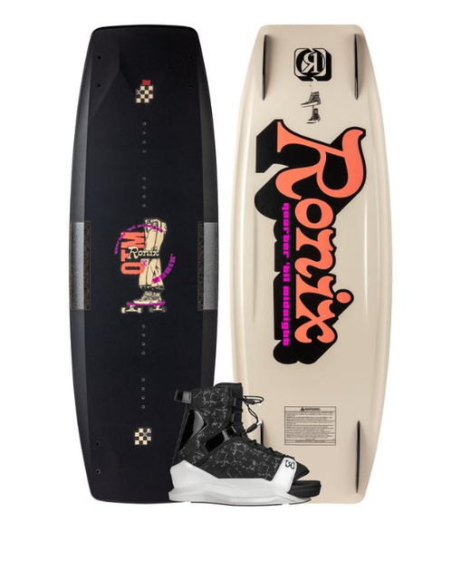 Ronix 2025 Quarter Till Midnight + 2025 Halo Womens Wakeboard Package