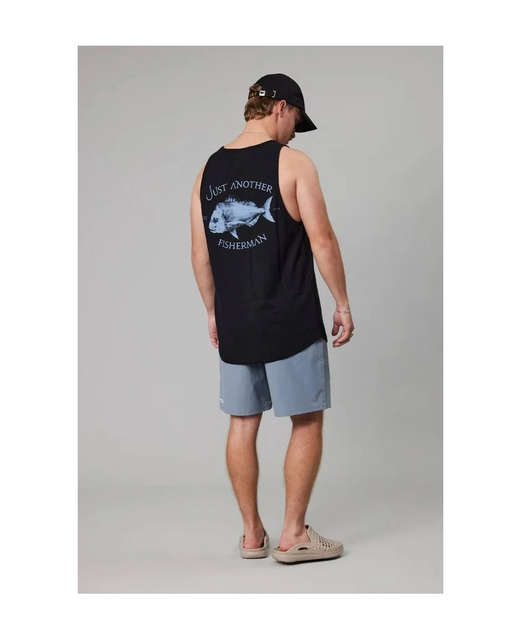 Just Another Fisherman Snapper Logo Singlet