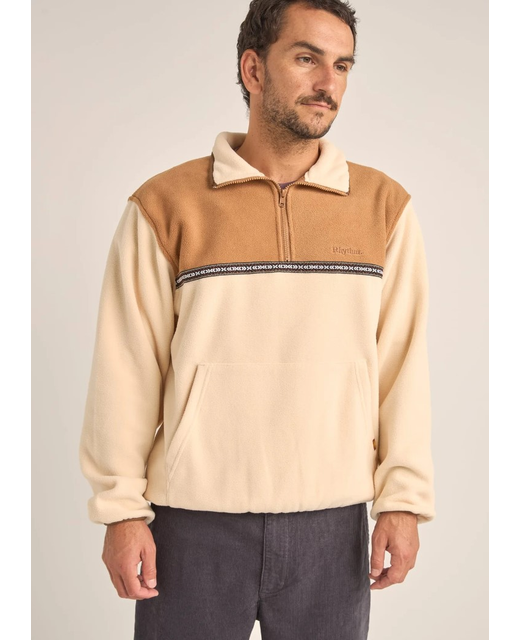 Rhythm Alder Half Zip Pull Over