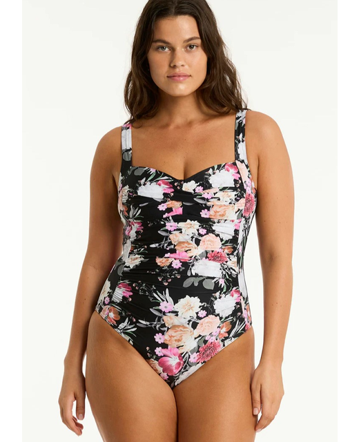 Sea Level Belle Twist Front Multifit One Piece