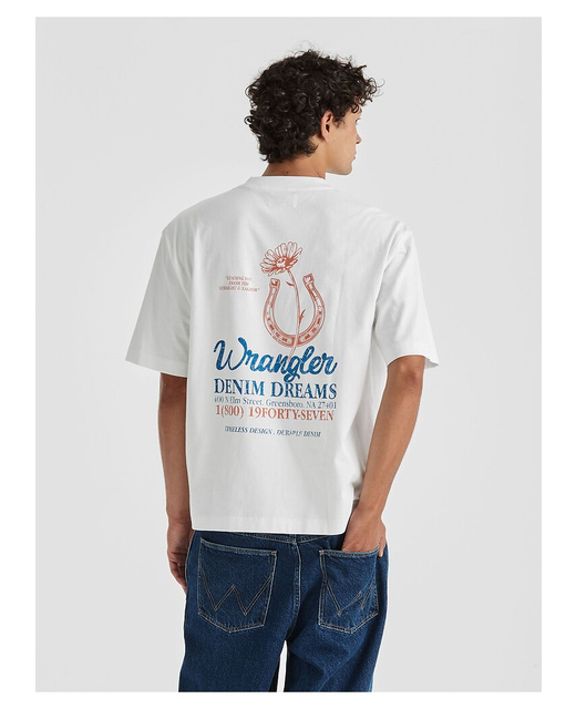 Wrangler Lucky You Boxcar Tee